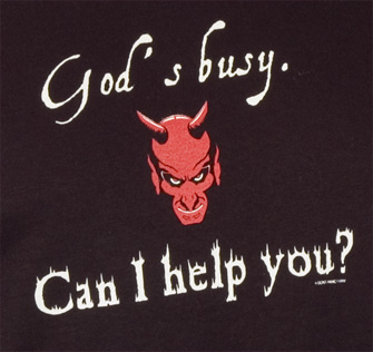 God is Busy t-shirt